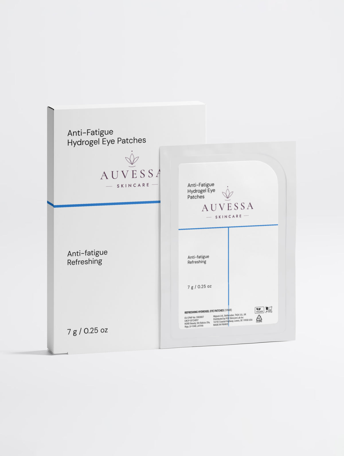 Anti-Fatigue Hydrogel Eye Patches